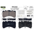 Valeo | Bremsbelagsatz, Scheibenbremse | 882282 Valeo | Bremsbelagsatz, Scheibenbremse | 882282