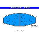 ATE | Bremsbelagsatz, Scheibenbremse | 13.0460-5960.2 ATE | Bremsbelagsatz, Scheibenbremse | 13.0460-5960.2