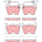 TRW | Bremsbelagsatz, Scheibenbremse | GDB1507 TRW | Bremsbelagsatz, Scheibenbremse | GDB1507