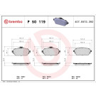 Brembo | Bremsbelagsatz, Scheibenbremse | P 50 119