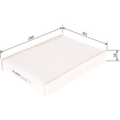 BOSCH 1 987 435 057 Innenraumfilter FILTER+pro BOSCH 1 987 435 057 Innenraumfilter FILTER+pro