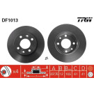 TRW | Bremsscheibe | DF1013