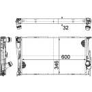 Mahle | Kühler, Motorkühlung | CR 1084 000P