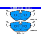ATE | Bremsbelagsatz, Scheibenbremse | 13.0460-3803.2
