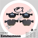 Zimmermann | Bremsbelagsatz, Scheibenbremse | 21486.190.2 Zimmermann | Bremsbelagsatz, Scheibenbremse | 21486.190.2