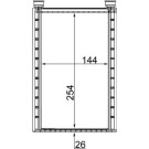 Mahle | Wärmetauscher, Innenraumheizung | AH 224 000S