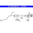 ATE | Bremsschlauch | 24.1294-0010.3