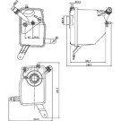 Mahle | Ausgleichsbehälter, Kühlmittel | CRT 205 000S