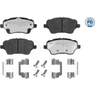 Meyle | Bremsbelagsatz, Scheibenbremse | 025 251 3417/PD Meyle | Bremsbelagsatz, Scheibenbremse | 025 251 3417/PD