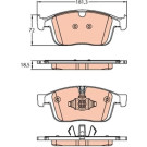 TRW | Bremsbelagsatz, Scheibenbremse | GDB2146 TRW | Bremsbelagsatz, Scheibenbremse | GDB2146