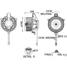 Mahle | Innenraumgebläse | AB 277 000P