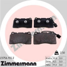 Zimmermann | Bremsbelagsatz, Scheibenbremse | 23756.155.2 Zimmermann | Bremsbelagsatz, Scheibenbremse | 23756.155.2