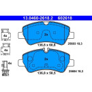 ATE | Bremsbelagsatz, Scheibenbremse | 13.0460-2618.2