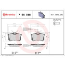 Brembo | Bremsbelagsatz, Scheibenbremse | P 85 058 Brembo | Bremsbelagsatz, Scheibenbremse | P 85 058