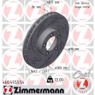 Zimmermann | Bremsscheibe | 460.4553.54