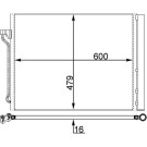 Mahle | Kondensator, Klimaanlage | AC 463 000S