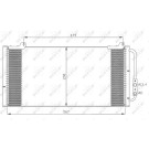NRF | Kondensator, Klimaanlage | 35346