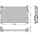 Denso | Kühler, Motorkühlung | DRM21104