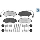 Meyle | Bremsbelagsatz, Scheibenbremse | 025 244 6619-2/PD Meyle | Bremsbelagsatz, Scheibenbremse | 025 244 6619-2/PD