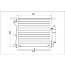 Valeo | Kondensator, Klimaanlage | 822579