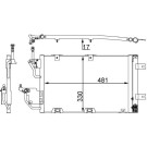 Mahle | Kondensator, Klimaanlage | AC 400 000S