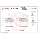 Brembo | Bremsbelagsatz, Scheibenbremse | P 50 146