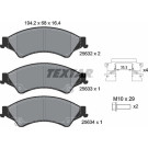 Textar | Bremsbelagsatz, Scheibenbremse | 2563201 Textar | Bremsbelagsatz, Scheibenbremse | 2563201