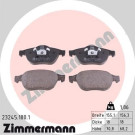 Zimmermann | Bremsbelagsatz, Scheibenbremse | 23245.180.1 Zimmermann | Bremsbelagsatz, Scheibenbremse | 23245.180.1