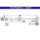 ATE | Bremsschlauch | 24.5176-0414.3