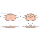 TRW | Bremsbelagsatz, Scheibenbremse | GDB2053 TRW | Bremsbelagsatz, Scheibenbremse | GDB2053