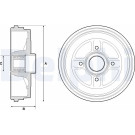 Delphi | Bremstrommel | BFR496