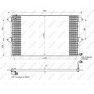 NRF | Kondensator, Klimaanlage | 35034