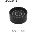 SKF | Umlenk-/Führungsrolle, Keilrippenriemen | VKM 63011