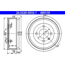 ATE | Bremstrommel | 24.0220-0032.1