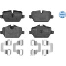 Meyle | Bremsbelagsatz, Scheibenbremse | 025 236 2316 Meyle | Bremsbelagsatz, Scheibenbremse | 025 236 2316