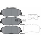 Textar | Bremsbelagsatz, Scheibenbremse | 2435101 Textar | Bremsbelagsatz, Scheibenbremse | 2435101