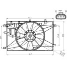 NRF | Lüfter, Motorkühlung | 47937