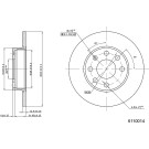 Metzger | Bremsscheibe | 6110014