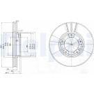 Delphi | Bremsscheibe | BG2423