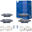 ATE 13.0460-2712.2 Bremsbeläge ohne Verschleißwarnkontakt, mit Bremssattelschrauben, mit Zubehör