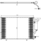 NRF | Kondensator, Klimaanlage | 350456