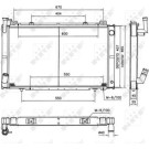 NRF | Kühler, Motorkühlung | 52154