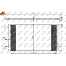 NRF | Kondensator, Klimaanlage | 35883