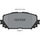 Textar | Bremsbelagsatz, Scheibenbremse | 2470801 Textar | Bremsbelagsatz, Scheibenbremse | 2470801