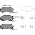 Textar | Bremsbelagsatz, Scheibenbremse | 2924901 Textar | Bremsbelagsatz, Scheibenbremse | 2924901