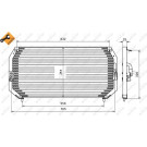 NRF | Kondensator, Klimaanlage | 35193
