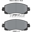 Textar | Bremsbelagsatz, Scheibenbremse | 2280001 Textar | Bremsbelagsatz, Scheibenbremse | 2280001