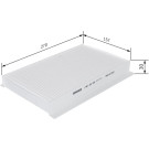 BOSCH 1 987 432 235 Innenraumfilter BOSCH 1 987 432 235 Innenraumfilter