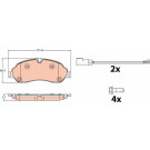 TRW | Bremsbelagsatz, Scheibenbremse | GDB2117 TRW | Bremsbelagsatz, Scheibenbremse | GDB2117