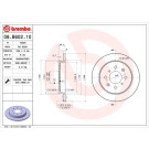 Brembo | Bremsscheibe | 08.B602.10